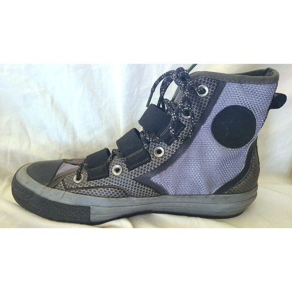 Converse Mens Sz 8.5 Womens 10.5 Chuck 70 Tech Hiker High Top Grey Green Black - Picture 6 of 9